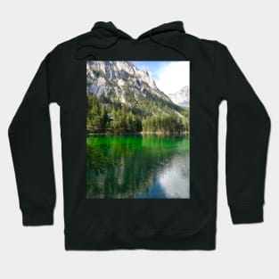 Green Lake in Austria in June Hoodie